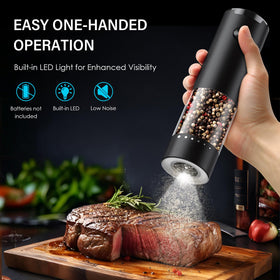 GEMII grinder with external coarseness control lets you adjust grind size easily