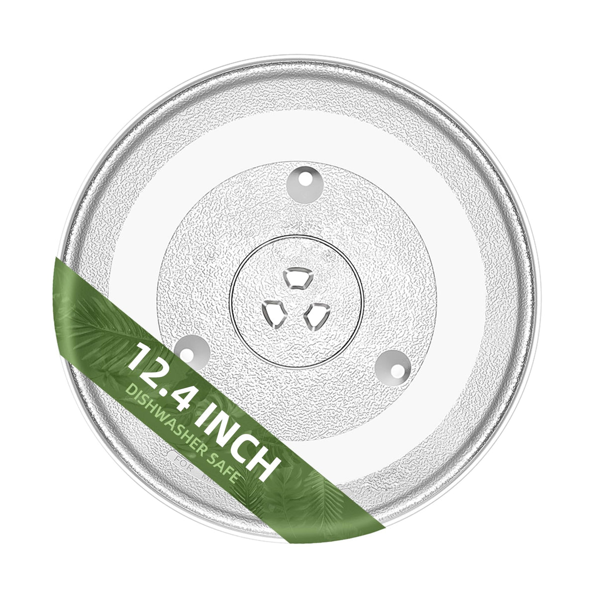 Gemroom 12-4 inch turntable for Panasonic compatibility ensures even heating in daily meals.