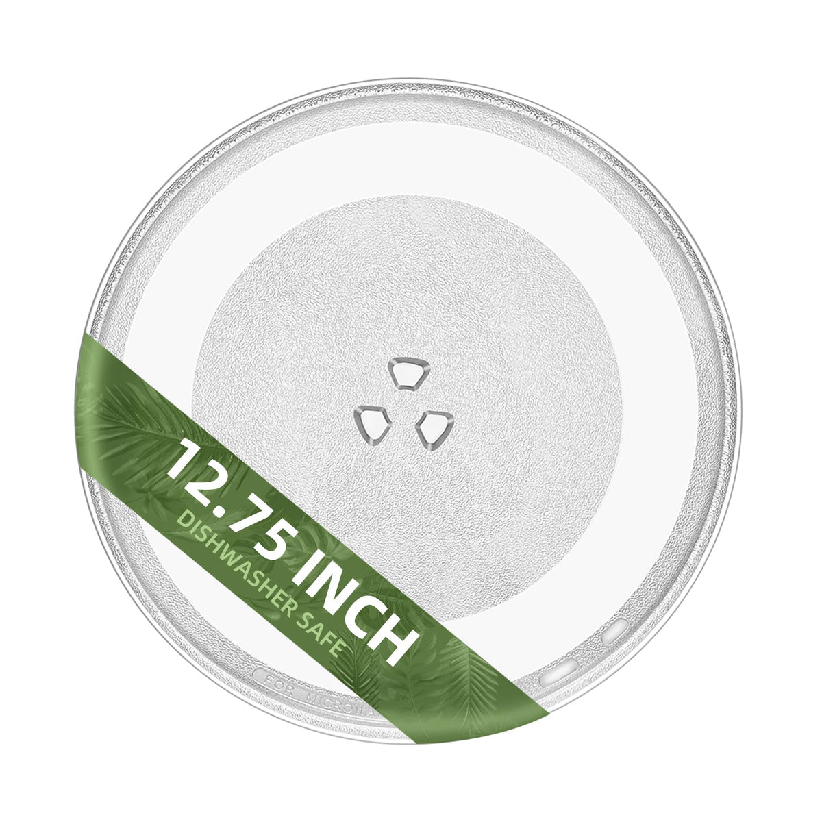 Gemroom 12.75 inch microwave plate for stable, even rotation in compatible ovens.