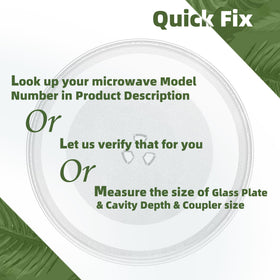 Gemroom Whirlpool WP8172138 replacement plate for consistent heating.