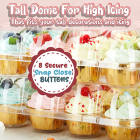Gencywe 12-compartment design prevents frosting damage while transporting.