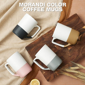 Gencywe-elegant-design-mug-set showcases handcrafted look adding sophistication to kitchens.