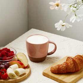 Dishwasher and microwave safe Gencywe Morandi mugs simplify cleanup.