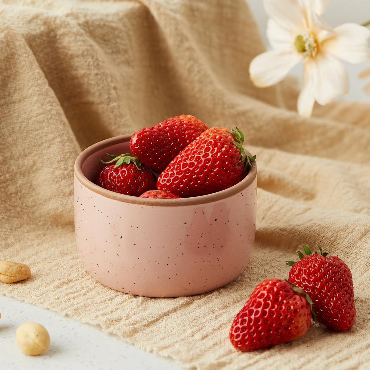 Gencywe Morandi glazed porcelain ramekins are dishwasher safe and chip resistant
