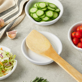 Gencywe multipurpose utensil rest doubles as a tiny snack dish for guests.