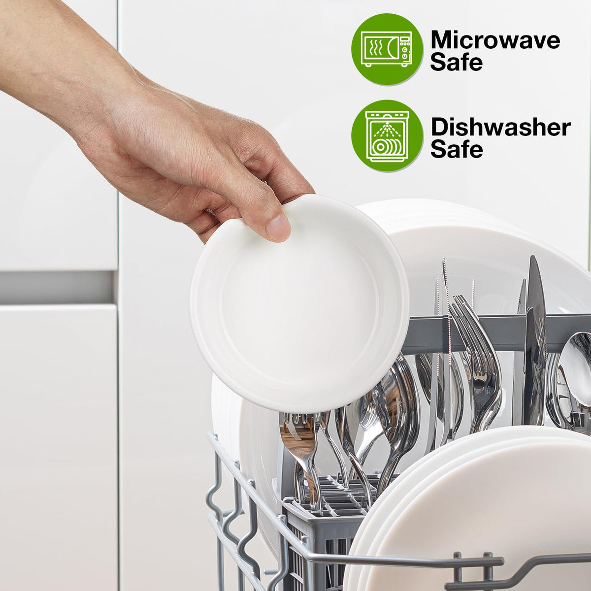 Gencywe stackable spoon rest saves cabinet space with a compact design.