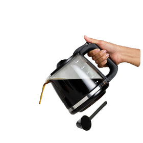 Generic 12-cup coffee pot compatible with Mr. Coffee RF LM PC SC series for reliable brewing.