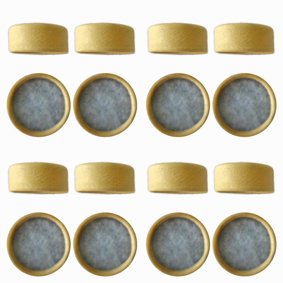 Generic activated carbon filter for silicone mouthpieces; 50-pack with odor control potential.