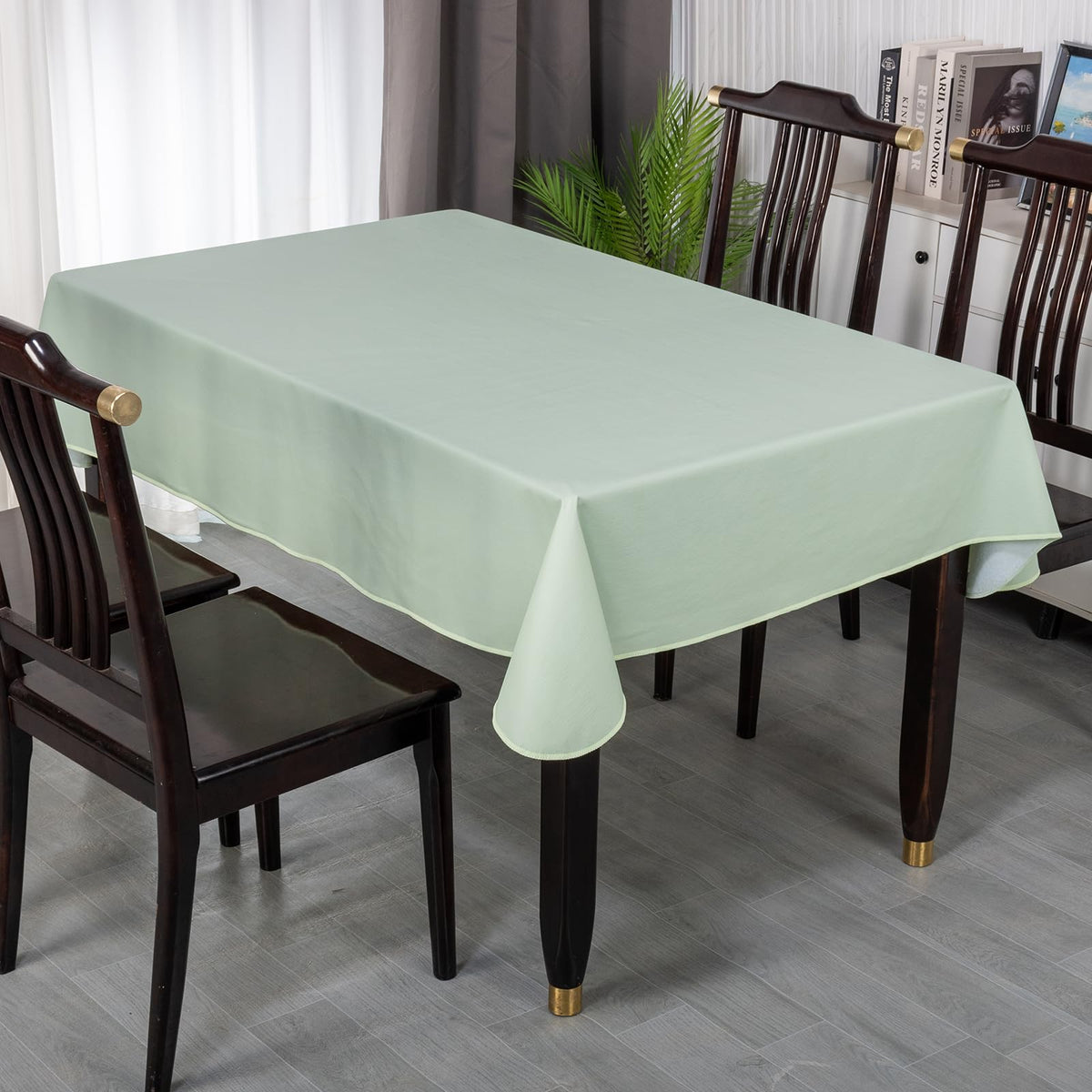 Generic Tablecloth for buffet displays during casual dining.
