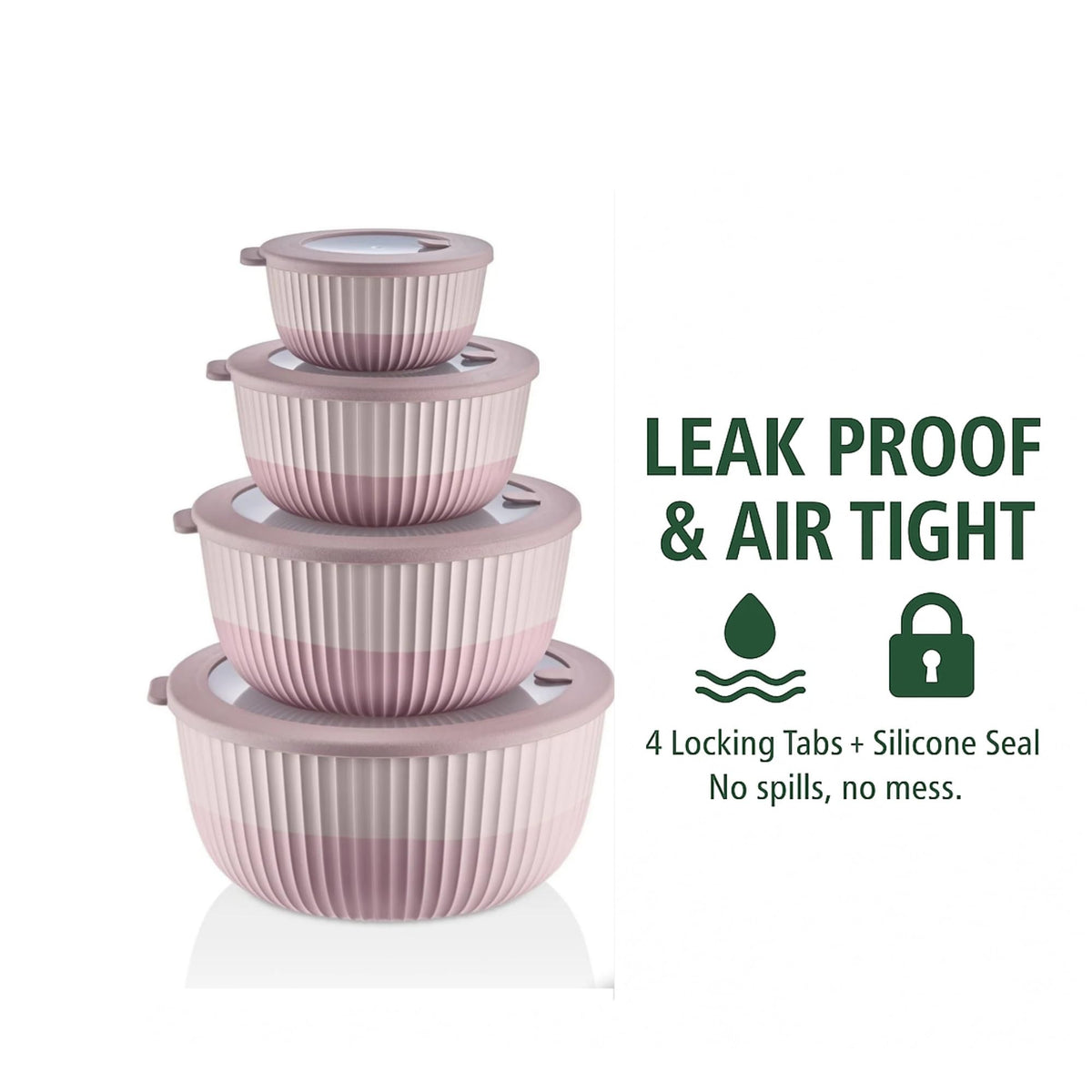 Generic Versatile bowls ideal for mixing, prepping, baking, and storing