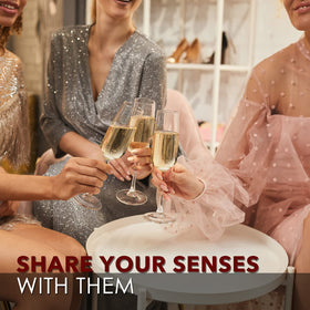Generic Chouggo Champagne Flutes gift packaging ideal for gifting occasions.