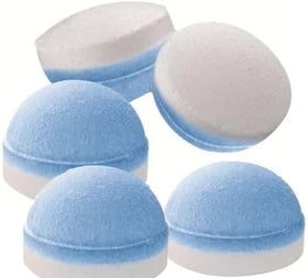 Generic Cleaning Tablets clean-cycle illustration of easy maintenance during cycle.