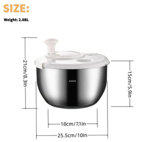 Generic commercial-grade spinner suitable for home kitchen use