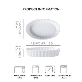 Generic Creme Brulee ramekins stacked neatly as a space-saving design.