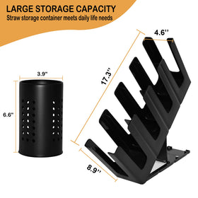 Generic Cup Organizer dimensions 17.3 x 8.9 x 4.6 inches.