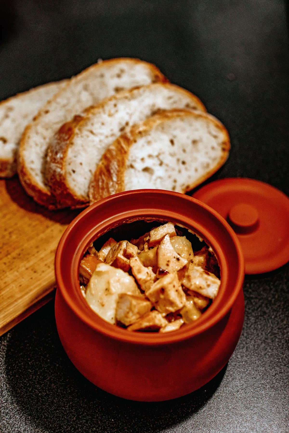 Generic Cute Mini Kitchen Clay Pot for bread baking, delivering rustic crust and aroma.