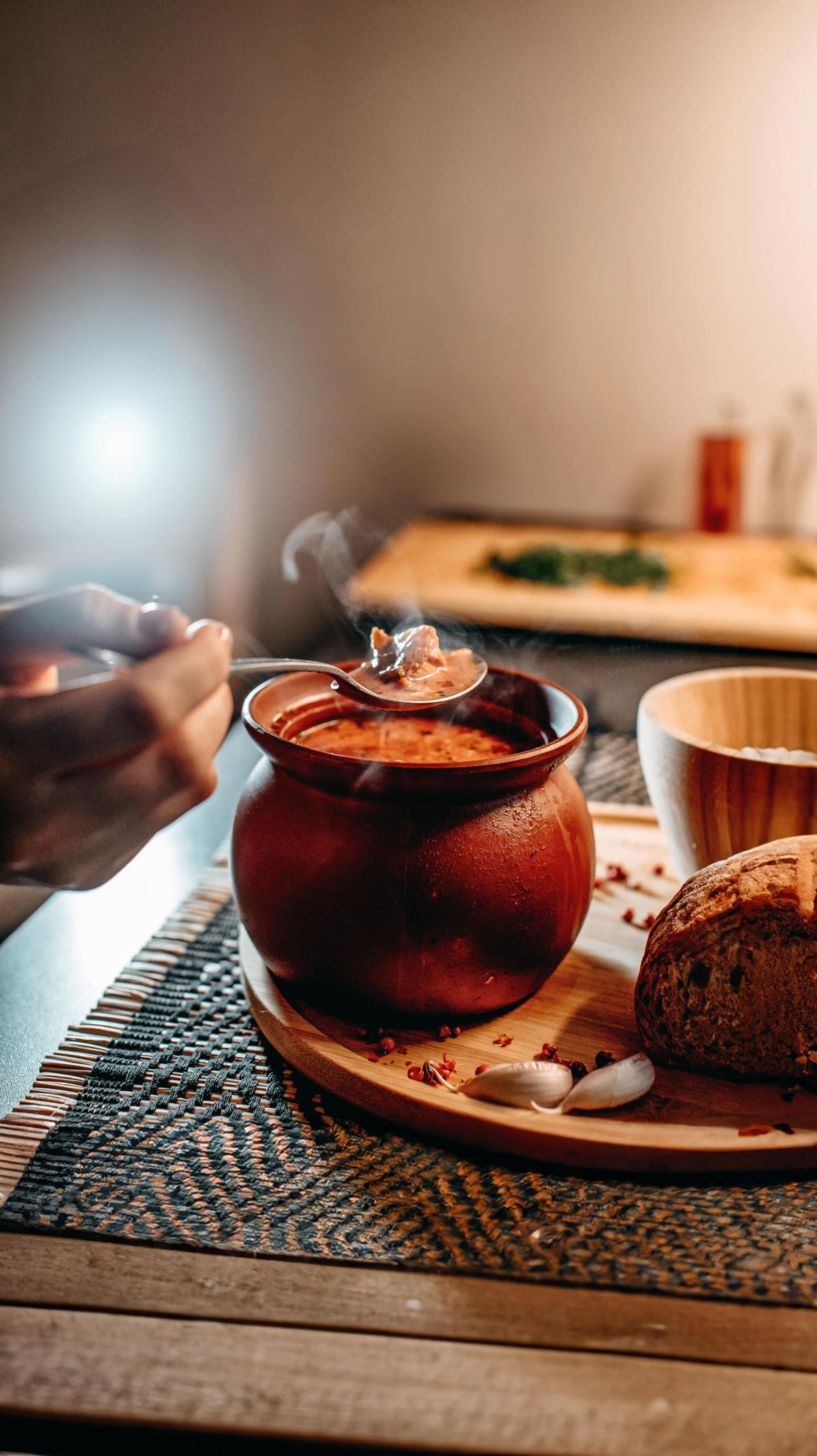 Generic Cute Mini Kitchen Clay Pot in the oven up to 500°F for braises and roasts.