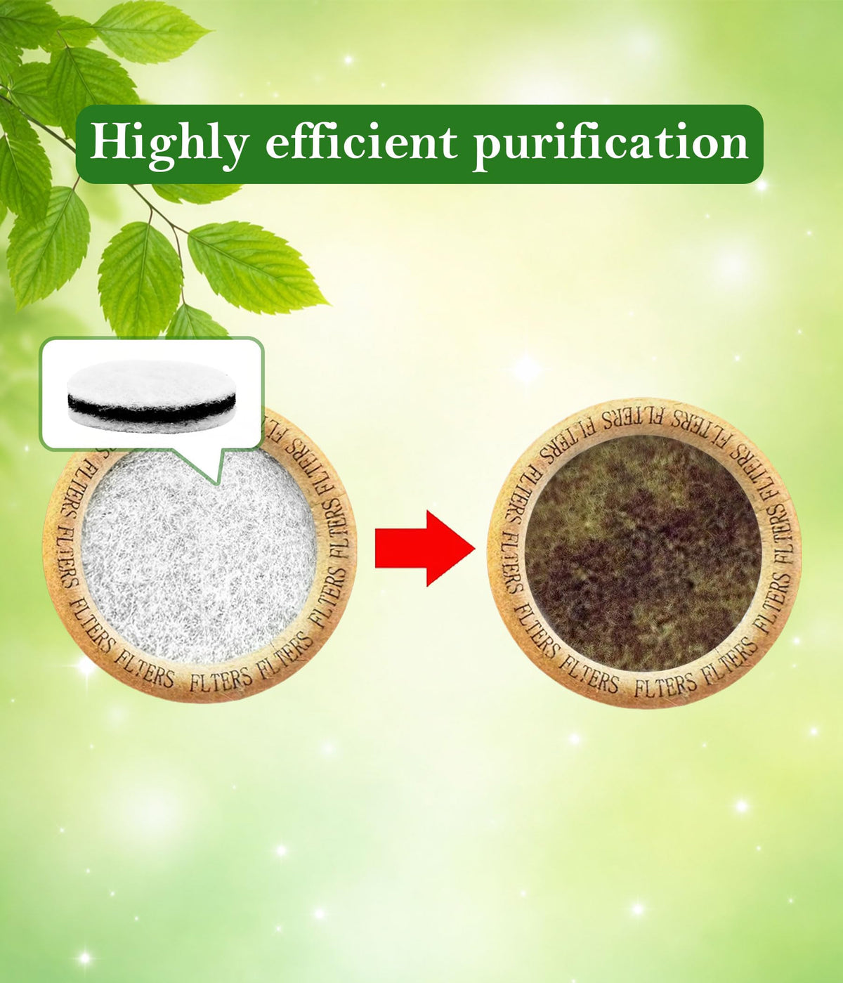 Durable build reduces clogging for steady airflow in MouthPeace filters.