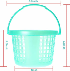 Generic Easter baskets 6-color variety ideal for grouping, gifting, and party favors.