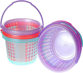 Generic Easter baskets double-handles design enhances grip and comfort.