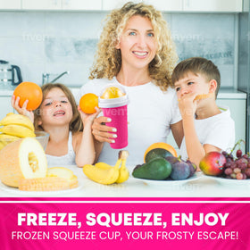 Generic 2-pack set with brushes makes cleanup after frozen treats simple.