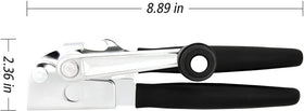 Generic Heavy-Duty Can Opener with ergonomic cushioned handle for comfort.