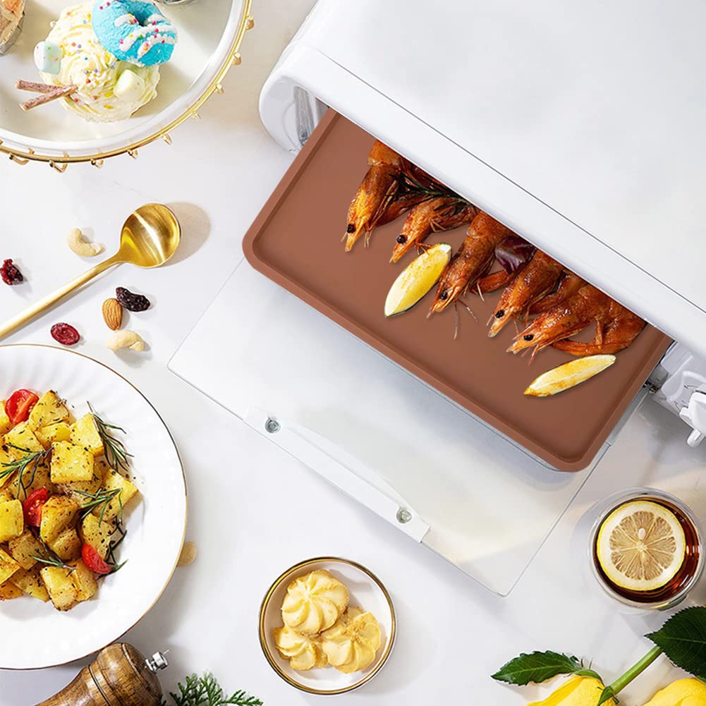 Generic temperature-resistant silicone tray maintains shape under heat.
