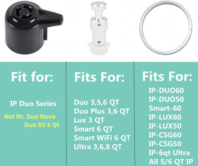 Generic IP Duo float valve ensuring accurate pressure indication.