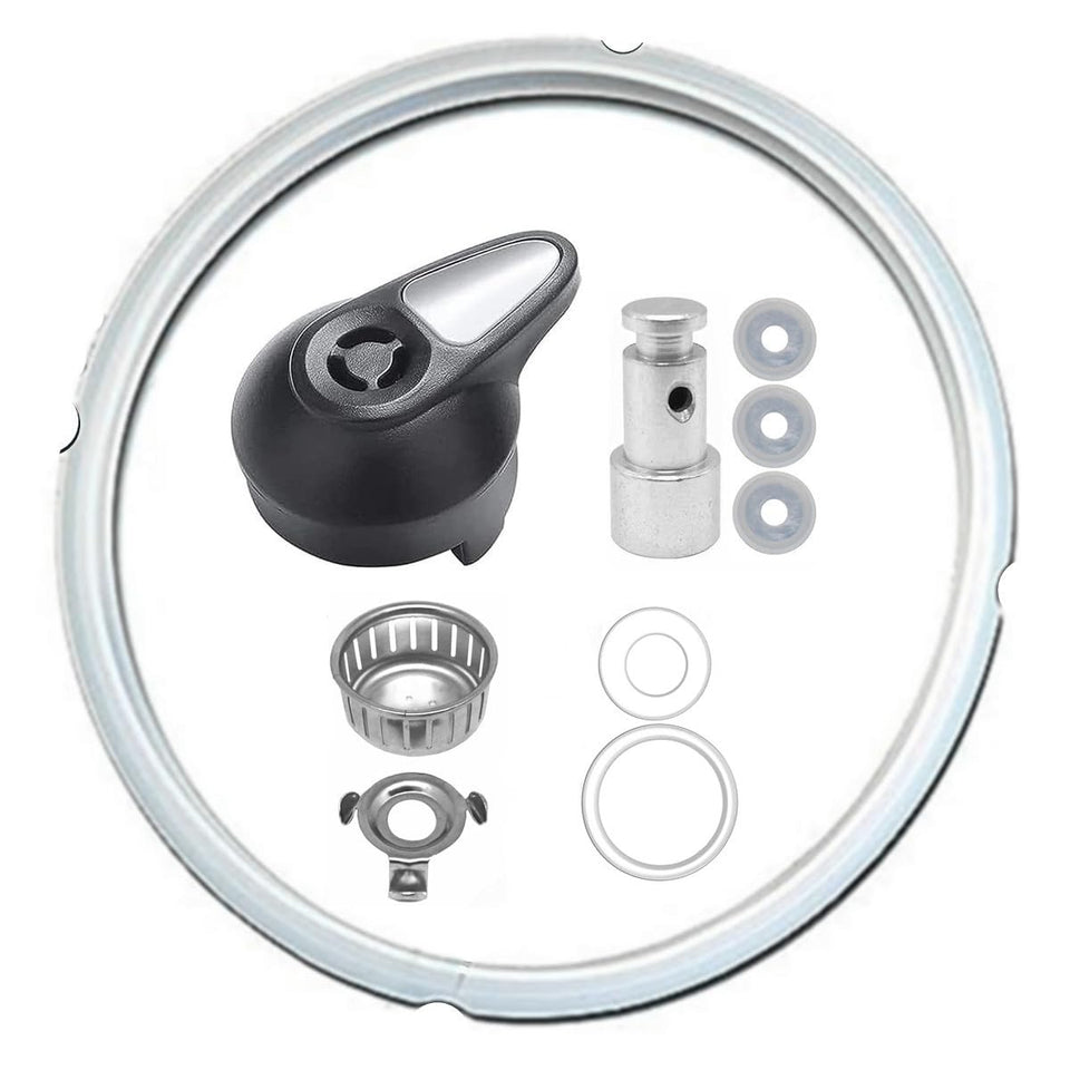 Generic IP-Lux steam release handle for safe venting and quick pressure control