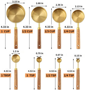 Generic engraved US and metric markings ensure precise measurements.