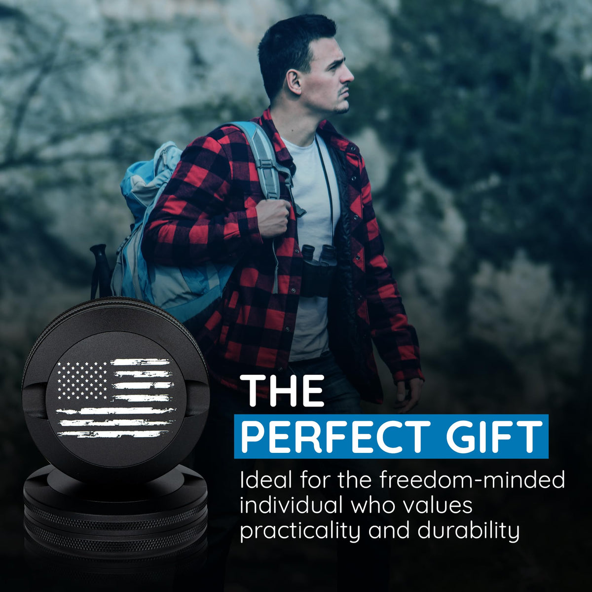 Generic Portable tin fits pockets, backpacks for on-the-go storage