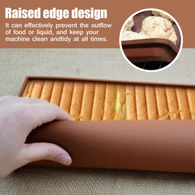 Generic multi-use silicone dehydrator tray for jerky, herbs, crackers.