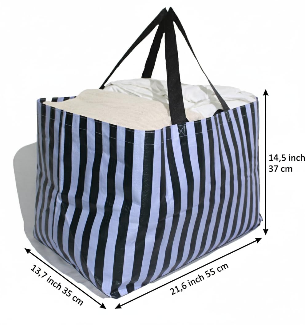 Generic reusable shopping bags sturdy stitching for frequent trips
