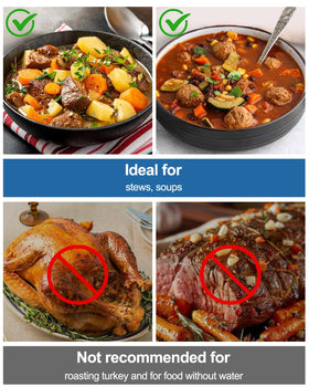 Generic roaster liners with single-sheet dispensing ease access and reduce tangling during cooking.