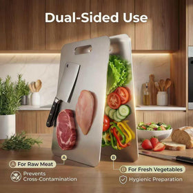Generic stainless steel cutting boards warp-proof design stays flat over time.