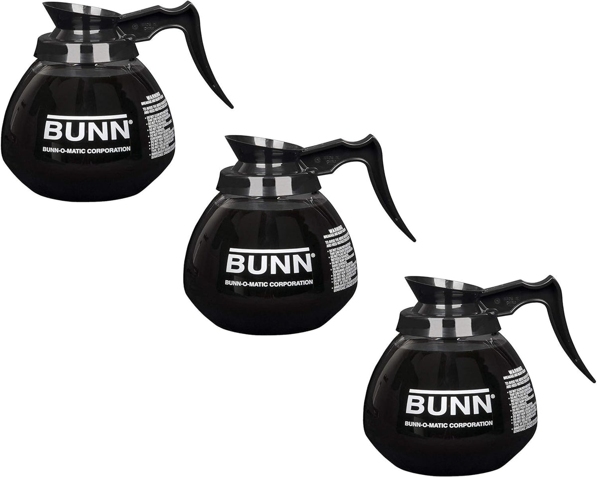 Generic Supply Depot carafe set with 12-cup capacity, three-piece bundle for beverages.