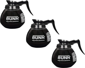 Generic Supply Depot carafe set with 12-cup capacity, three-piece bundle for beverages.