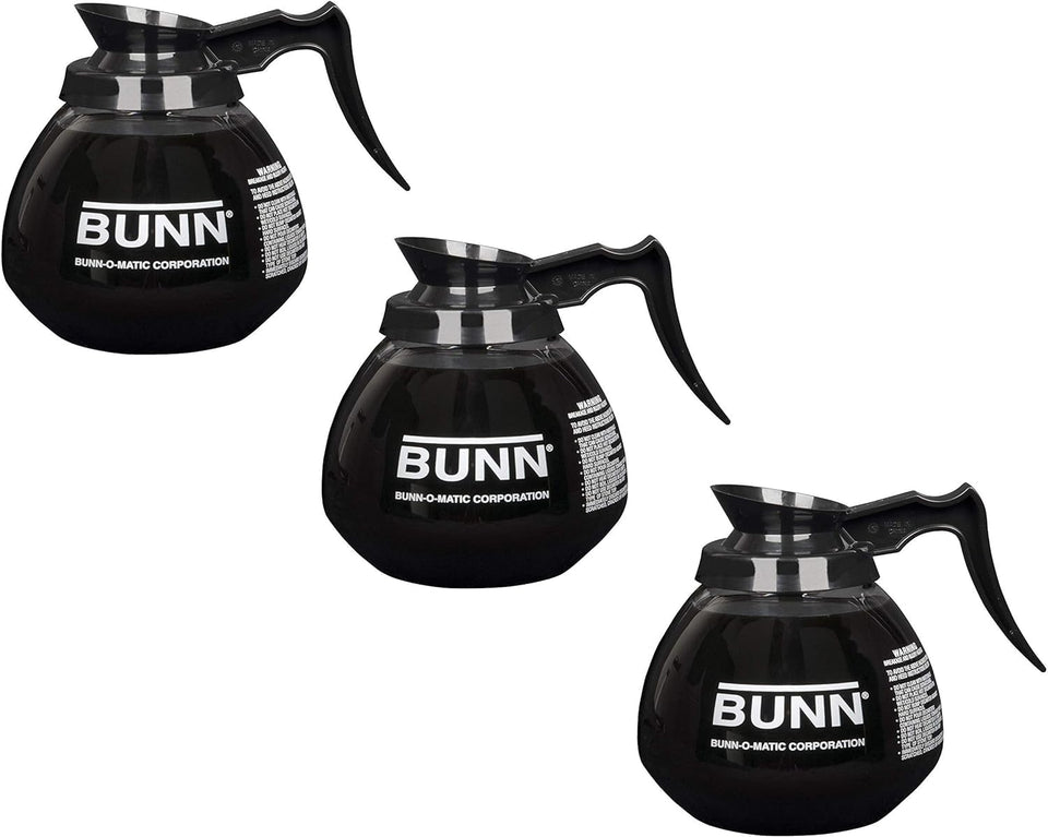 Generic Supply Depot regular-decanter black with 12-cup capacity, ideal for home coffee service.