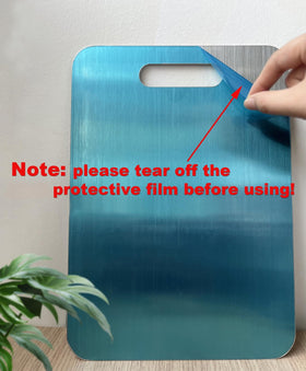 Generic Titanium Cutting Board Set of 3, double-sided boards expand kitchen versatility.