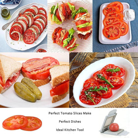 Generic Tomato Slicer stable vertical base ensures steady slicing
