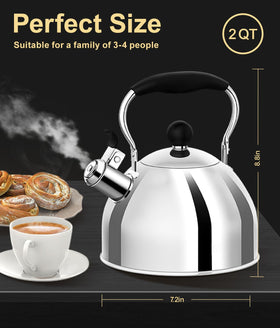 Generic Whistling Tea Kettle gift box packaging suitable for gifting.