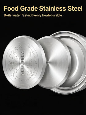 Generic Whistling Tea Kettle stove-top design for easy heating on any cooktop.