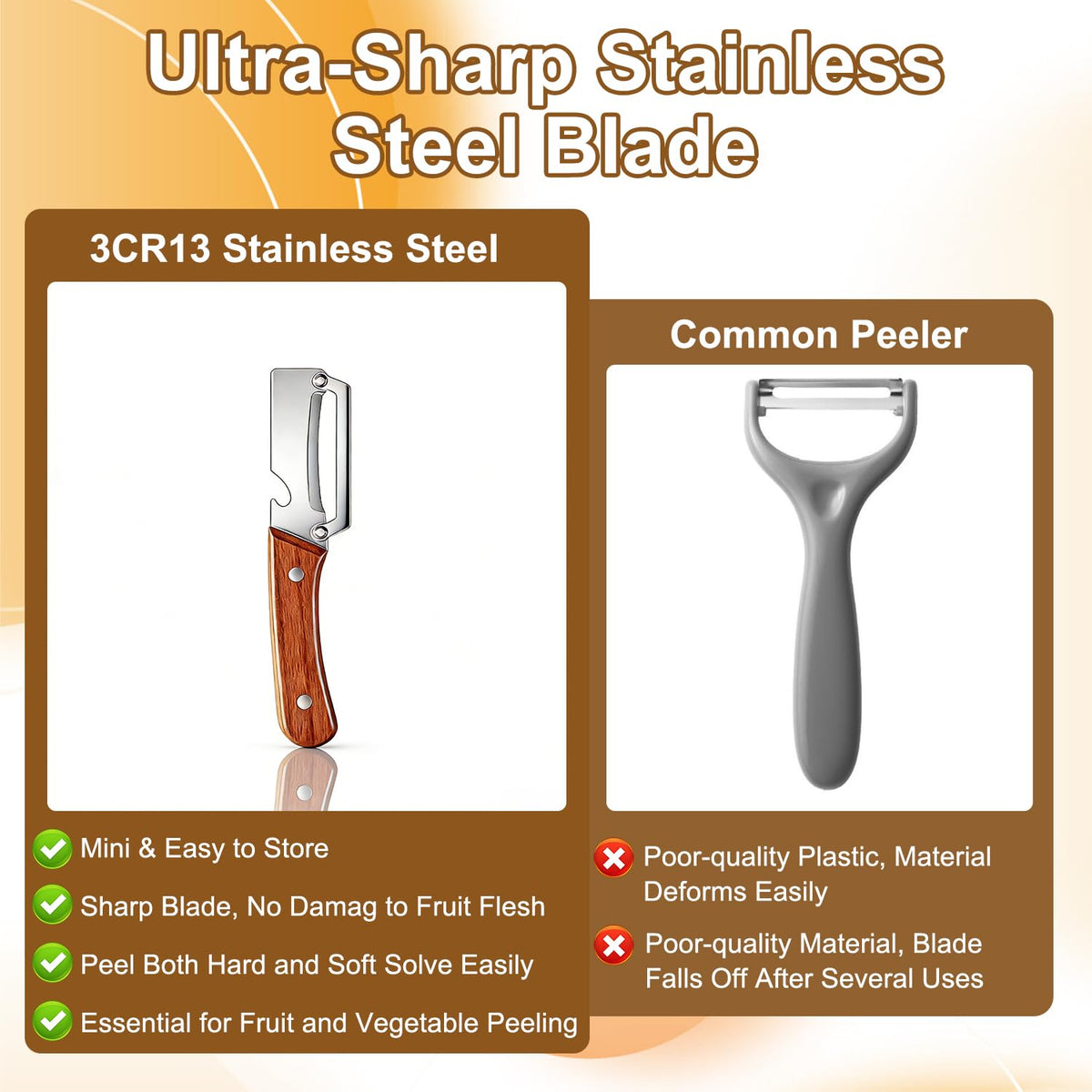 Generic steel and wood design resists wear and lasts in daily use