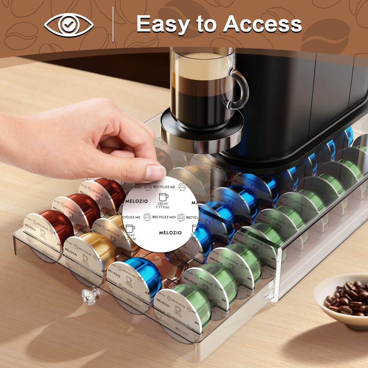 Genew durable food-grade acrylic delivers sturdy, quiet operation and long-lasting use