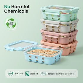 Genicook airtight leakproof lids keep food fresh and protected