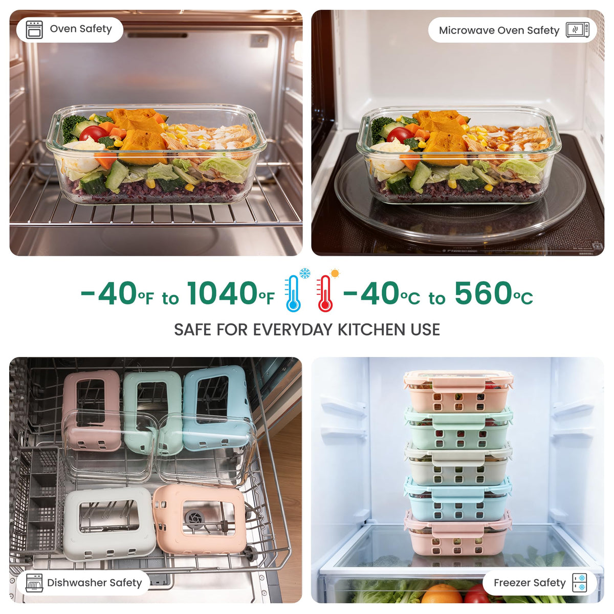 Genicook BPA-free sealing components prevent plastic contact