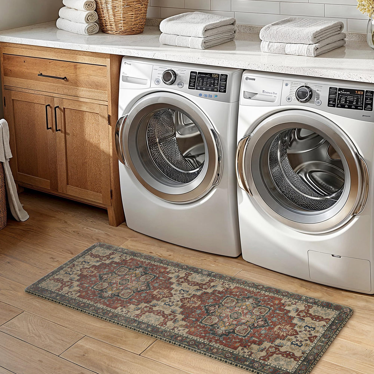 GENIMO floral pattern adds vintage charm to home decor.