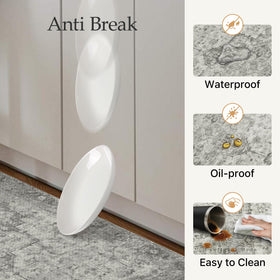 GENIMO 2pc set dishwashing area with wipe-clean surface