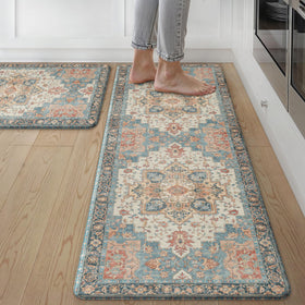GENIMO kitchen mats two-piece set with long runners for enhanced standing comfort.