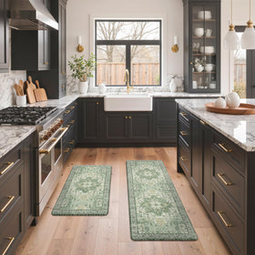 GENIMO checkered texture demonstrates durable traction on floors.